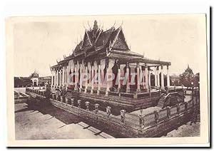 Paris Carte Postale Ancienne Les arts coloniaux PAris 1931 Pavillon cambodgien