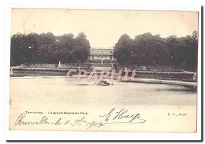 Belgique Tervuren Carte Postale Ancienne Le grand bassin du parc