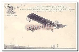 Le monoplan Antoinette (avion) (reproduction)