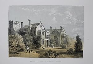 Fine Original Lithotint Illustration of Wroxhall Abbey Warwickshire By J. G Jackson. Published By...