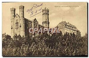 Carte Postale Ancienne Schloss Schaumburg A D Lahn