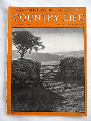 Country Life Magazine. 1945, November 2. Lady Shawcross, Garrett House, St James's, Cleveland Row...