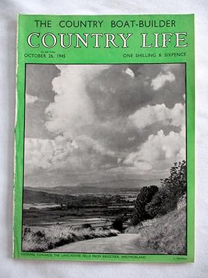 Country Life Magazine. 1945, October 26. Mrs Michael Rawlence. + Houses at Chapel Point Mevagisse...