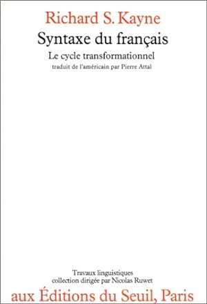 Syntaxe du français : Le cycle transformationnel