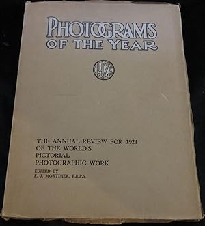 PHOTOGRAMS OF THE YEAR 1923. The Annual Review for 1924 of the World's Photographic Work