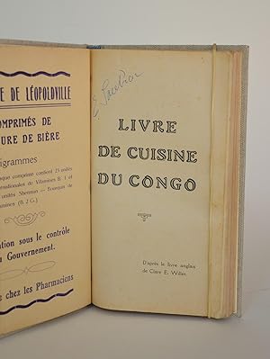 Livre De Cuisine Du Congo