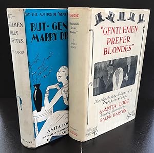 2 Vols. Set : Gentlemen Prefer Blondes and But  Gentlemen Marry Brunettes : The Latter Copy ...