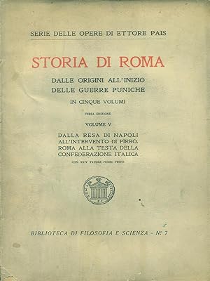 Storia di Roma. Volume V