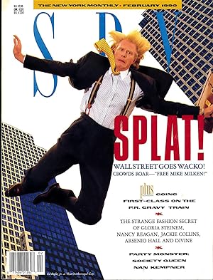 Spy (Vintage magazine, February 1990)