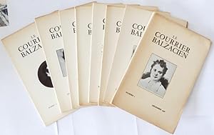 Le Courrier Balzacien. Collection complète : n° 1 - 10.