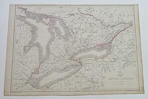 Upper Canada Antique Map c.1860