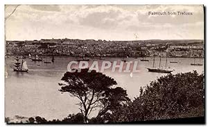 Carte Postale Ancienne Falmouth from Trefusis