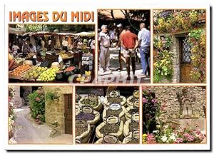 Carte Postale Moderne Images du Midi Pays Mediterraneen Ambiance Meridionale Petanque