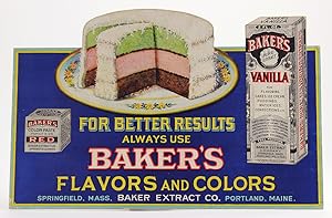 For Better Results Always Use Baker's Flavors and Colors
