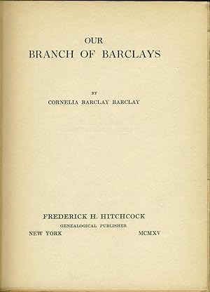 Our Branch of Barclays