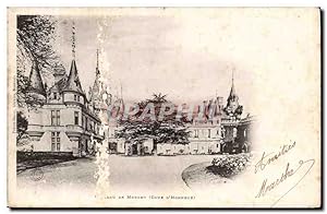 Carte Postale Ancienne Château de Mouchy Cour d'Honneur