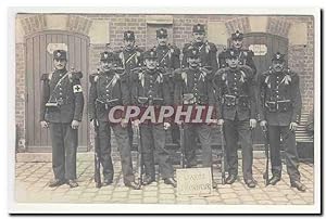 garde d'honneur editions photographiques Gatelet a BEAUVAIS militaria TOP Carte Postale Ancienne