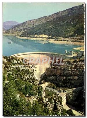 Carte Postale Moderne Barrage de Castillon Basses Alpes