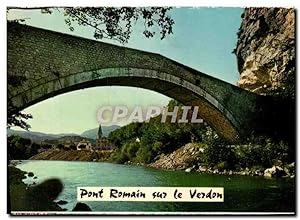 Carte Postale Moderne Pont Romain sur le Verdon Castellane