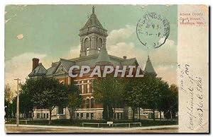 Carte Postale Ancienne Adams County Court House Hastings Neb