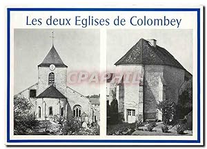 Carte Postale Moderne Les Eglises de Colombey Colombey les Deux Eglises