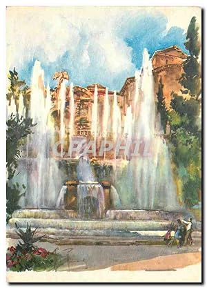 Carte Postale Moderne Tivoli Villa d'Este La Fountain de l'Orgue