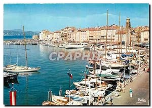 Carte Postale Moderne La Cote des Maures Saint Tropez (Var) le port