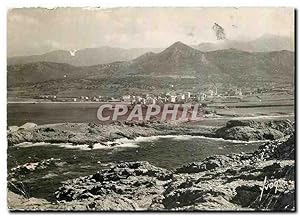 Carte Postale Moderne île Rousse Corse vue générale