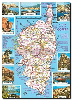 Carte Postale Ancienne La Corse île de Beaute