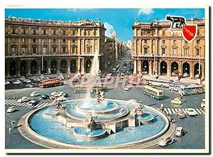 Carte Postale Moderne Roma place della Repubblica