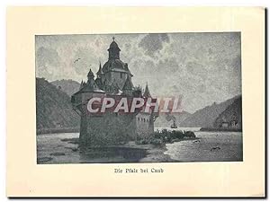 Carte Postale Moderne Die Pfalz bei Caub