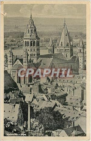 Carte Postale Ancienne Mainz/Rh Dom