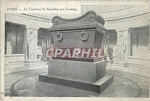 Carte Postale Ancienne PARIS- Le tombeau de Napoléon aux Invaldes