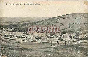 Carte Postale Ancienne Cleeve Hill from Golf Links Cheltenham