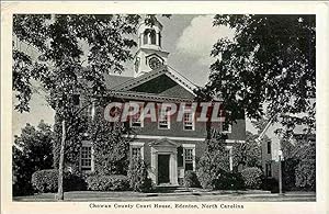Carte Postale Ancienne Chowan County Court House Edenton North Carolina