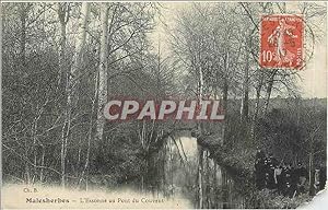 Carte Postale Ancienne Malesherbes L'Essonne au Pont du Couvent
