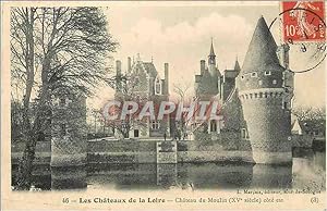 Carte Postale Ancienne Les Châteaux de la Loire Château du Moulin