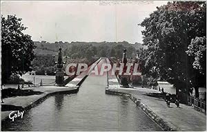 Carte Postale Ancienne Briare Loiret Le Pont Canal sur la Loire