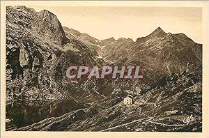 Carte Postale Ancienne Pyrenees Ocean Luchon Lac d'Espingo