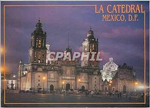 Carte Postale Moderne La Catedral Mexico D F