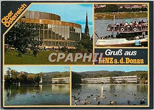 Carte Postale Moderne Ober Osterreich Gruss aus Linz ad Donau