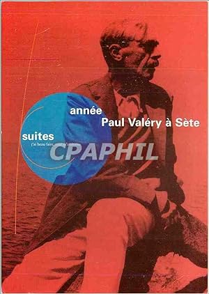 Carte Postale Moderne Anne Paul Valery a Sete