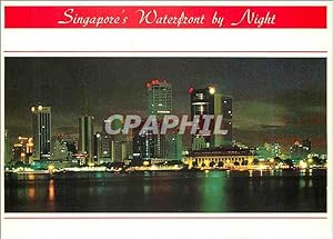 Carte Postale Moderne Singapore's Waterfront by Night