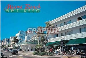 Carte Postale Moderne Miami Beach art Deco