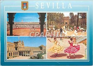 Carte Postale Moderne Sevilla Divers aspects