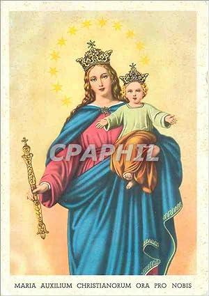 Carte Postale Moderne Maria Auxilium Christianorum Ora Pro Nobis