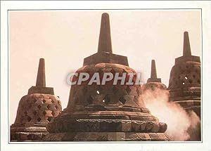 Carte Postale Moderne Indonesie Java le temple de Borobudur