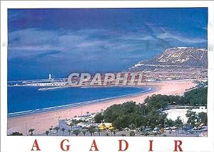 Carte Postale Moderne Agadir Maroc vue panoramique