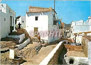 Carte Postale Moderne Ibiza (Baleares) Detail du quartier de la Pena