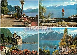 Carte Postale Moderne Montreux Photoglob Wehrli S A Zurich Vevey
